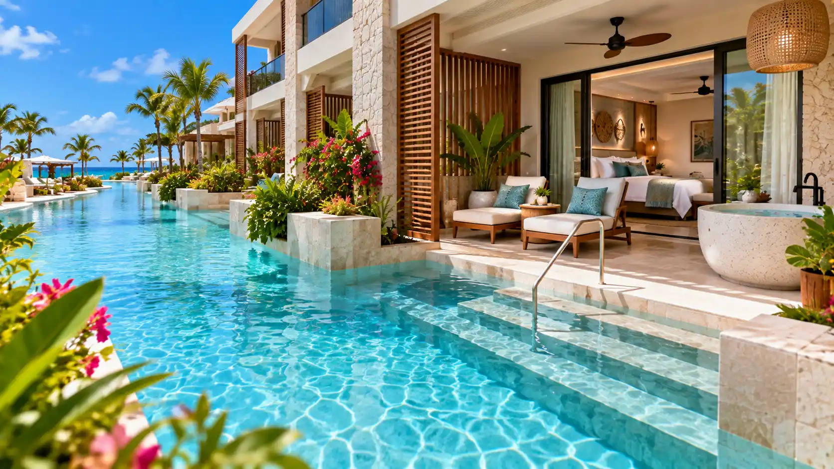 Swim-up Suite